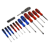 Sealey S0598 Soft Grip Screwdriver  Bit Set 23pc
