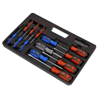Sealey S0598 Soft Grip Screwdriver  Bit Set 23pc