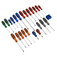 Sealey S0617 Soft Grip Screwdriver Set 24pc