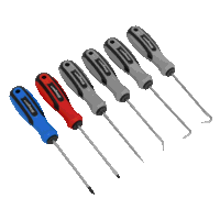 Sealey S0774 Mini Pick  Screwdriver Set 6pc