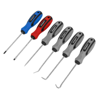 Sealey S0774 Mini Pick  Screwdriver Set 6pc