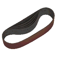 Sealey SB007 Sanding Belt 50 x 686mm 80Grit (Pack of 5)