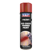Sealey SCS030S Red Oxide Primer Paint 500ml