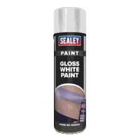 Sealey SCS032S White Gloss Paint 500ml