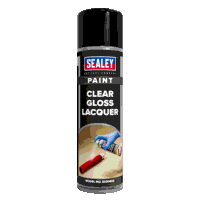 Sealey SCS065S Gloss Lacquer 500ml - Clear