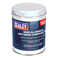 Sealey SCS103 Aluminium Anti-Seize Compound 5...