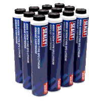 Sealey SCS108 Screw-Type EP2 Lithium Grease C...