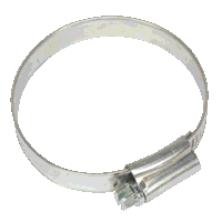 Sealey SHC2X Hose Clip Zinc Plated 44-64mm Pack of 20