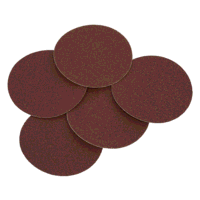 Sealey SSD01 Sanding Disc 125mm 80Grit Adhesive Backed Pack of 5