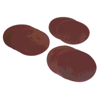 Sealey SSDS01 Hook-and-Loop Sanding Disc Set 150mm