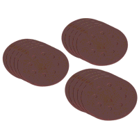 Sealey SSDS02 Hook-and-Loop Sanding Disc Set 125mm