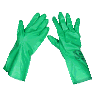 Sealey SSP34 Nitrile Gauntlets for use with T...