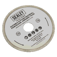 Sealey TC115.B Blade 115mm Dia (Bore 22.23mm)