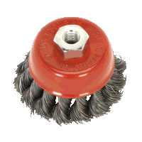 Sealey TKCB651 Twist Knot Wire Cup Brush 65mm M14 x 2mm