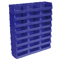 Sealey TPS124B Plastic Storage Bin 105 x 85 x...