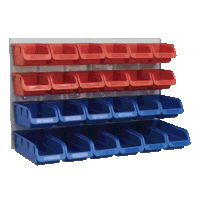 Sealey TPS132 Bin  Panel Combination 24 Bins ...