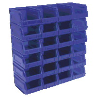 Sealey TPS224B Plastic Storage Bin 105 x 165 ...