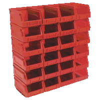 Sealey TPS224R Plastic Storage Bin 105 x 165 ...