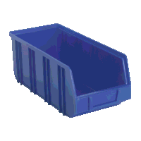 Sealey TPS3D Plastic Storage Bin Deep 145 x 3...