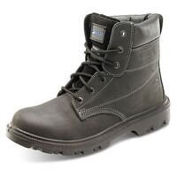 Sherpa Dual Density 6 Inch Boot Black Size 6.5