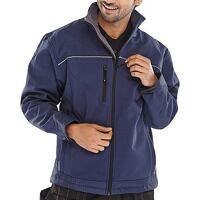Soft Shell Jacket Navy Blue XXXXXL