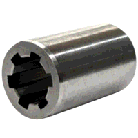 SPH14x11x3 Metric Steel Splined Bush with 6 S...