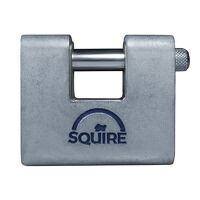 Squire ASWL2KA Steel Armoured Warehouse Padlock 80mm Keyed Alike
