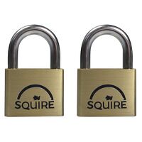 Squire LN4T Lion Brass Padlocks 5-Pin 40mm Tw...