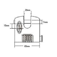 Squire SHCB65 Stronghold Re-Codable Padlock 4-Wheel
