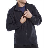 Standard Fleece Jacket Navy Blue XXL