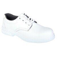 Portwest Steelite Laced Safety Shoe S2 (White / 46 / R)