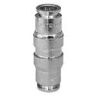 8mm Straight Connector Nickel Plated Push-In ...