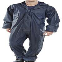 Super B-Dri Coverall Navy Blue M