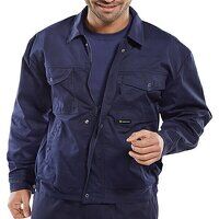 Super Click Drivers Jacket Navy Blue 46