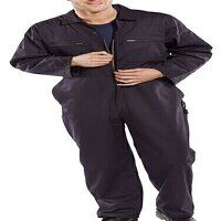 Super Click Heavy Weight Boilersuit Navy Blue 44