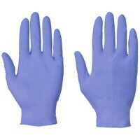 Supertouch 12613 Blue Large Nitrile Disposabl...