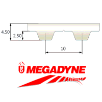 T10-410-18 Megapower PU Steel Cord Timing Belt