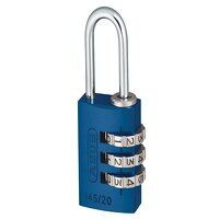 ABUS Mechanical 145/20 20mm Aluminium Combination Padlock Blue 46568