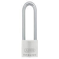 ABUS Mechanical 64TI/50mm TITALIUM Padlock 80mm Long Shackle