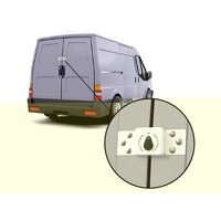 ABUS Mechanical 86642 Van Lock Set
