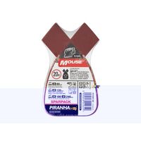Black & Decker X31029 Mouse Sanding Sheets Assorted (Pack of 20)