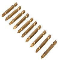 Titanium Coated Screwdriver Bits PZ2 x 50mm (...