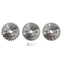BlueSpot Tools 210mm Circular Saw Blade Set, 3 Piece