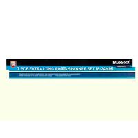 BlueSpot Tools Extra Long Ring Spanner Set, 7 Piece