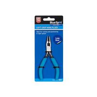 BlueSpot Tools Soft Grip Mini Long Nose Pliers