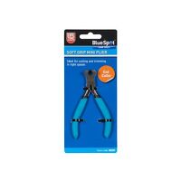 BlueSpot Tools Soft Grip Mini End Cutter Pliers