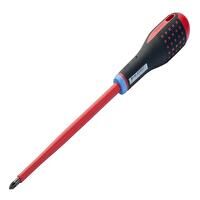 Bahco ERGO VDE Insulated Pozi Screwdriver PZ2...
