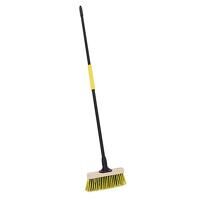 Bulldozer Stiff Dual PET Wooden Broom with Me...