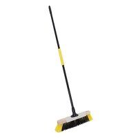Bulldozer Dual Fill Soft PET Broom with Metal...