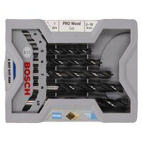 Bosch Powertool Accessories Professional Robust Line Brad Point Drill Bit Set, 7 Piece